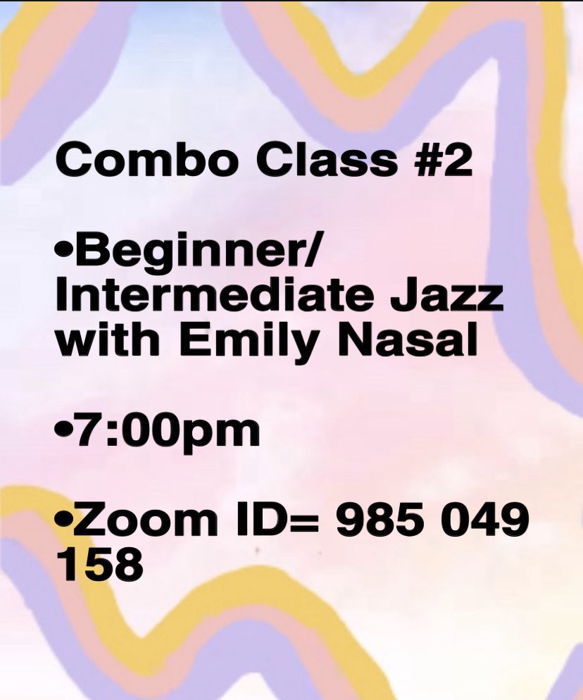 DelSarteDance's tweet photo. Join our 2nd combo class TONIGHT at 7:00pm! https://t.co/j1yjfxdc6n