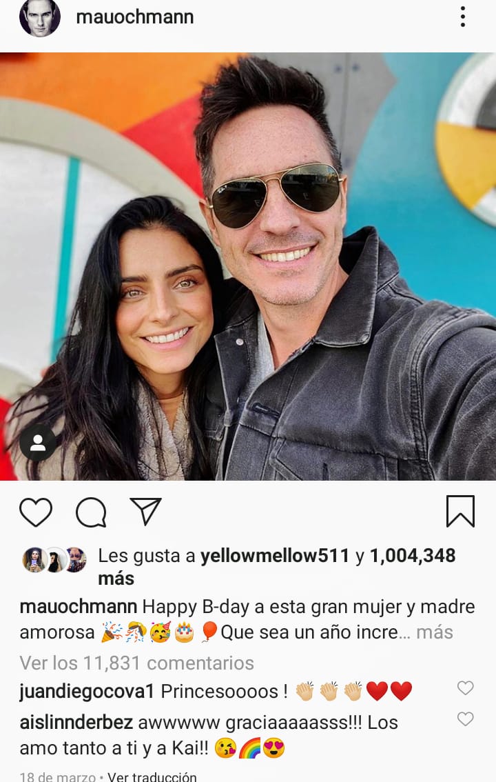 ElMister137's tweet photo. ¿Se reconciliaron? Aislinn Derbez y Mauricio Ochmann se envían coquetos mensajes https://t.co/64aUC5LyKj