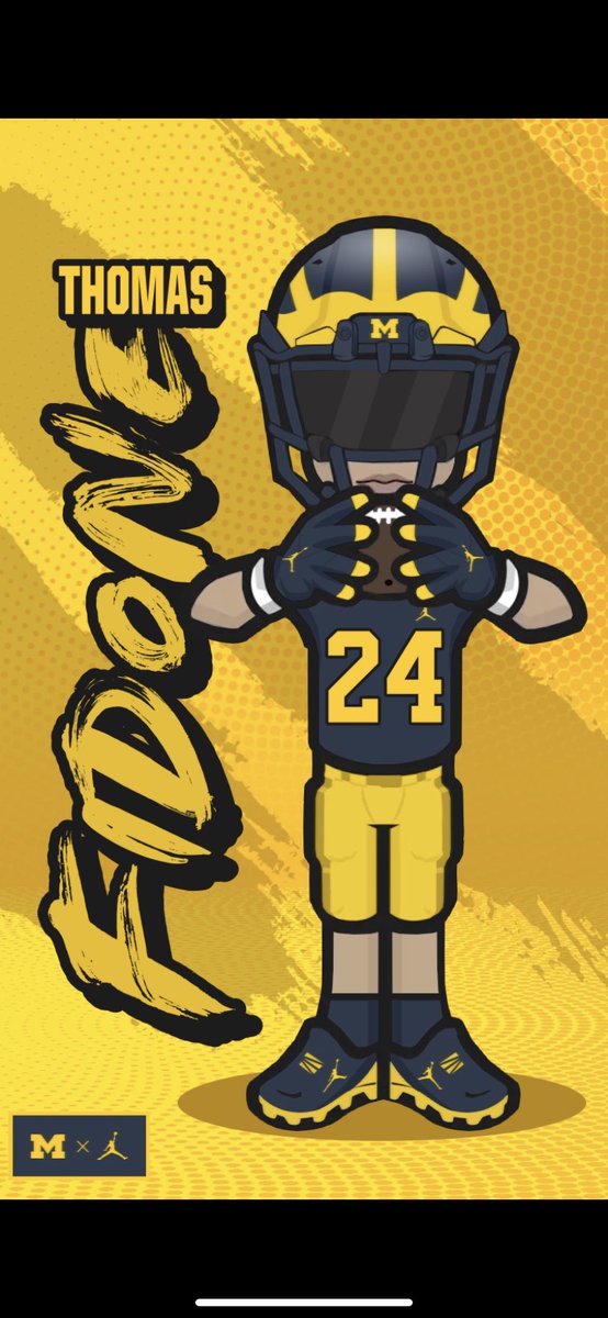 ThomasFidone's tweet photo. Michigan with some love 🔵🟡 https://t.co/aFrCCqXbl0