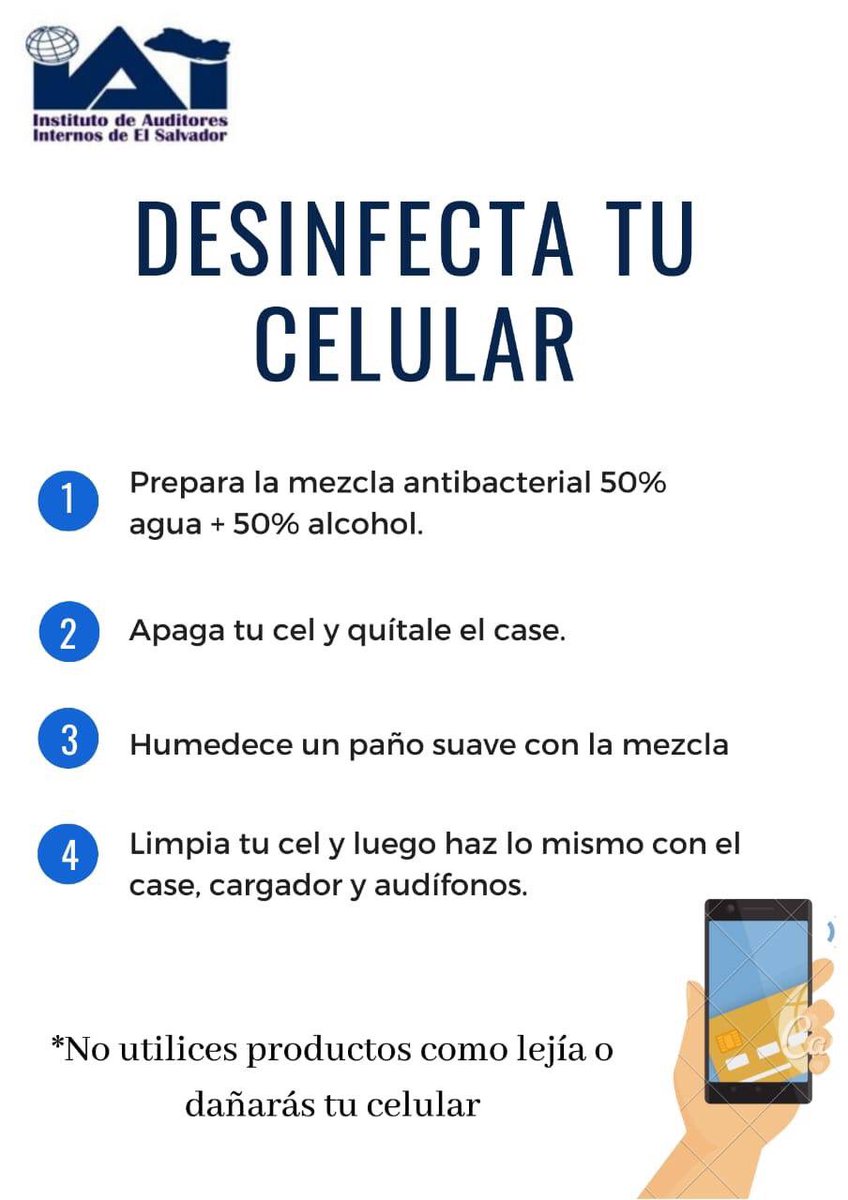 Auditores_LATAM's tweet photo. Compartimos este útil consejo que nos brinda el IIA de El Salvador. #SomosFLAI https://t.co/nv5oSS1Pmk