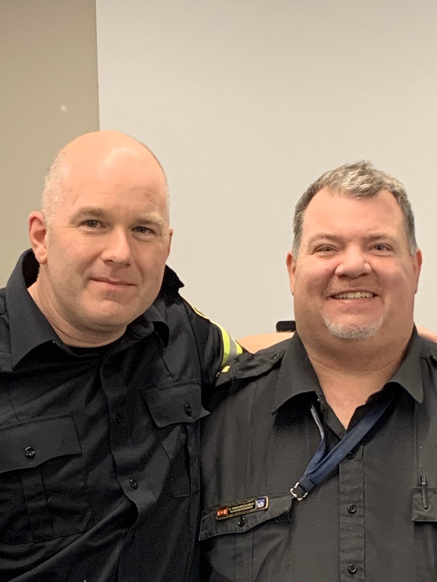 Last shift with Joe Korstanje at Peel Regional Paramedic Services . Joe is off to Muskoka EMS as a commander starting next week. Congrats my friend . You will be missed