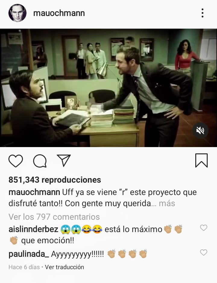 ElMister137's tweet photo. ¿Reconciliación a la vista? Mauricio y Aislinn intercambian coquetos mensajes https://t.co/vdR4iSrGnE