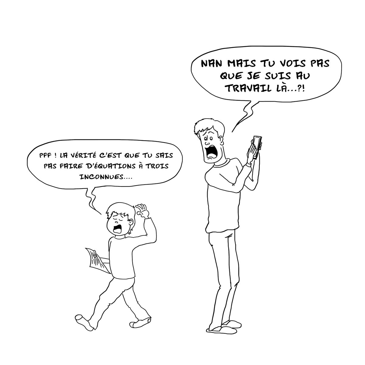 A l'#ONF, près de 3000 collaborateurs télétravaillent. Une pratique qui oblige à une certaine discipline… Comme le montrent ces dessins réalisés par Caroline Blanchard-Boutrois pour notre journal de bord "Good morning ONF", publié en interne durant le #confinement !