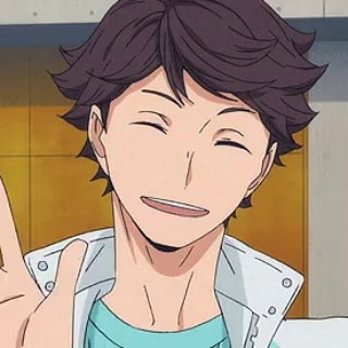 oiks appears cheerful and personable, and that, paired with his good looks is magnetic. if i were in the haikyuu anime i'd be one of his fangirls NO CAP. but under the trope of a cocky and mean-spirited jerk is someone that is very human and relatable (at least to me).