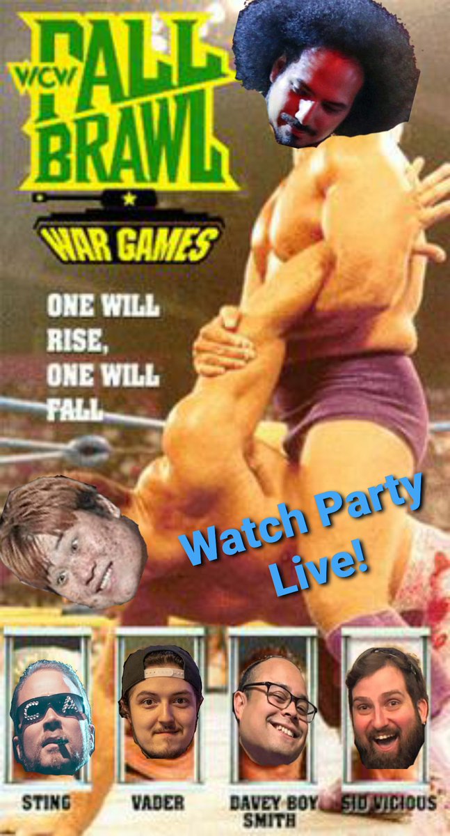 RealAvarice3's tweet photo. No Luger? @Cubbathy may be able to survive this one....just maybe.
#WCWSocialDistancingWatchParty
#FallBrawl93 https://t.co/zfqF6CMo8X
