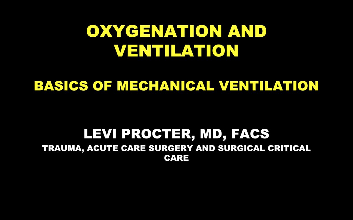 Oxygenation and ventilation. General Concepts. @VCU_Surgery #FOAM #FOAMcc #FOAMcovid l.facebook.com/l.php?u=https%…