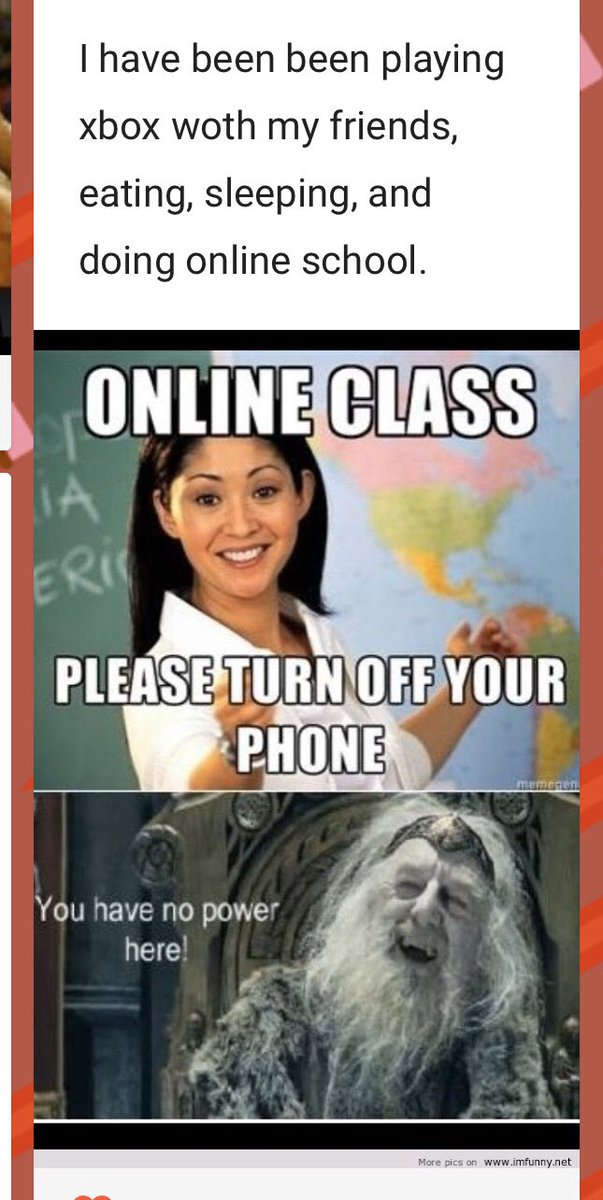 aprilpollick's tweet photo. Online learning day 1
Had my students post memes on Padlet as daily check in. Brightened my day! I miss them so much! #padlet #vikingpride https://t.co/vJlGaOfXDL