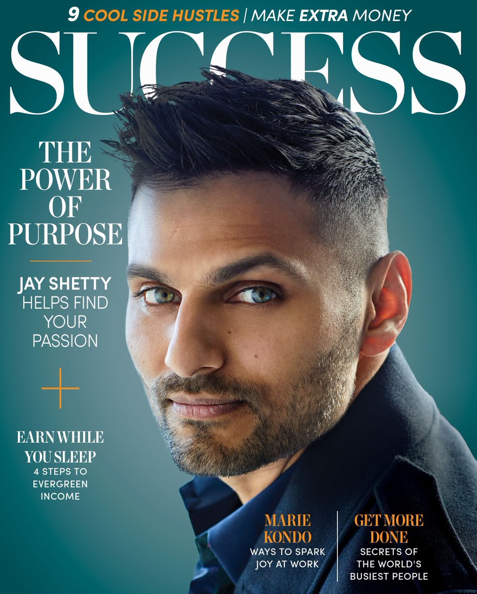 successmagazine's tweet photo. We're very excited for our May/June issue of @successmagazine featuring @JayShettyIW! Click here to get your copy 👉https://t.co/Imf83Q4afg. Happy reading! https://t.co/fc65P3Vu0g