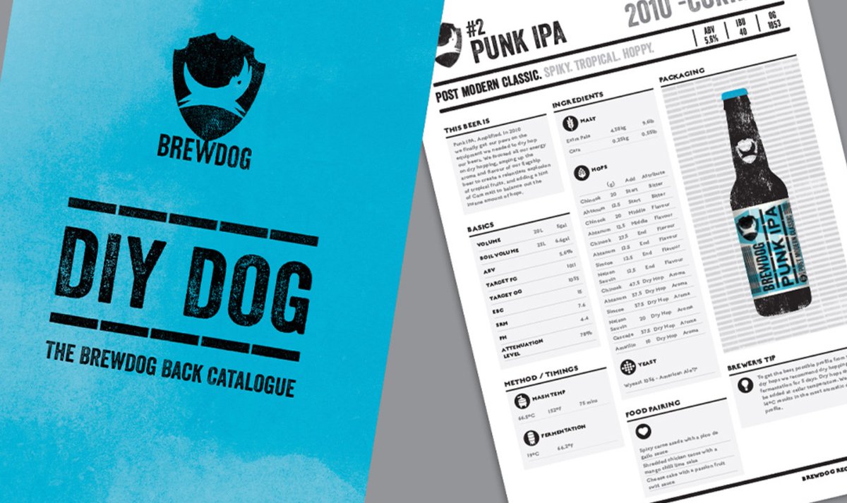 JamesBWatt's tweet photo. Need something to do at home?

We have released the recipe, in full, for every single beer we have ever made @BrewDog 

This free, 300 page book also includes a guide on brewing at home. 

Say hello to DIY Dog https://t.co/ToUNSYEWac https://t.co/74A4Fz2g6c