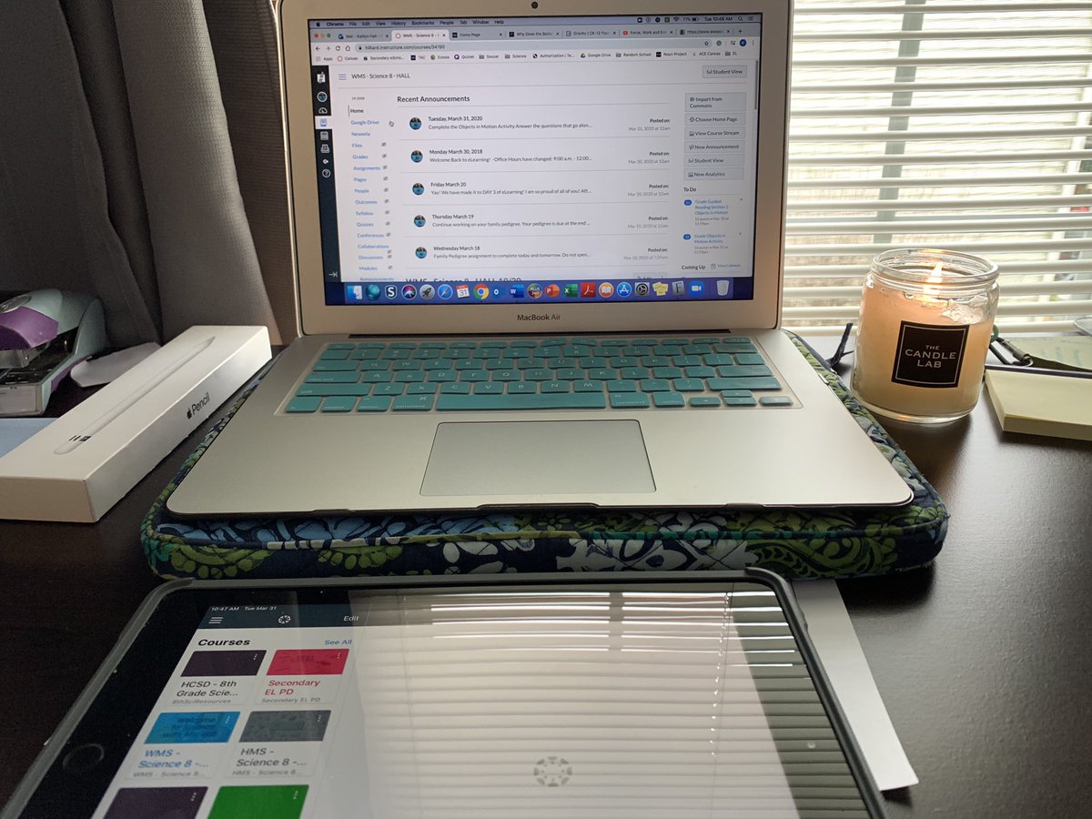 MsHallWMS's tweet photo. Tropical day with my dads shirt and my tropical candle thanks to the Candle lab #WMSeLearning #OneHilliard #InThisTogetherOhio #ReadyforTomorrow https://t.co/kR77TLIlYf