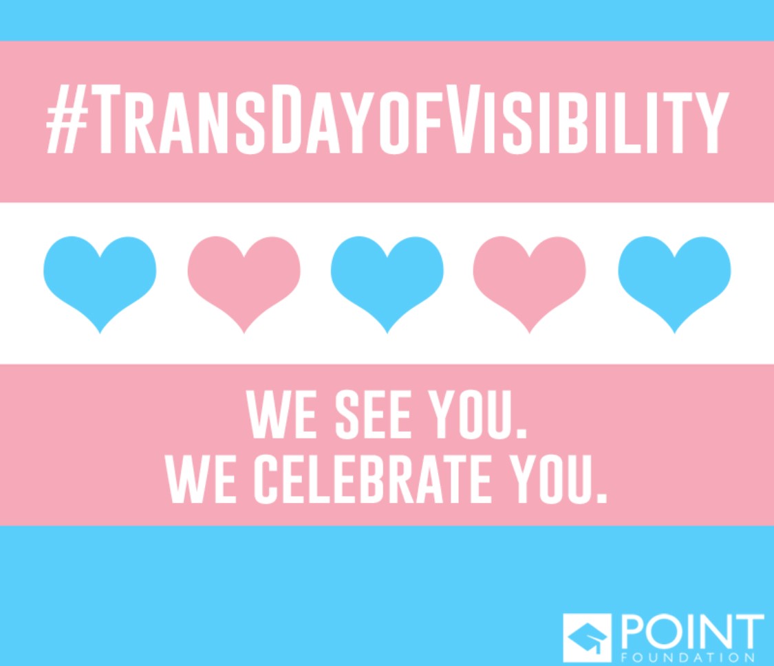 ViacomCBS is proud to support International Transgender Day of Visibility by honoring the pride, power &amp; resilience of the trans and non-binary community around the world. #TransDayOfVisibility