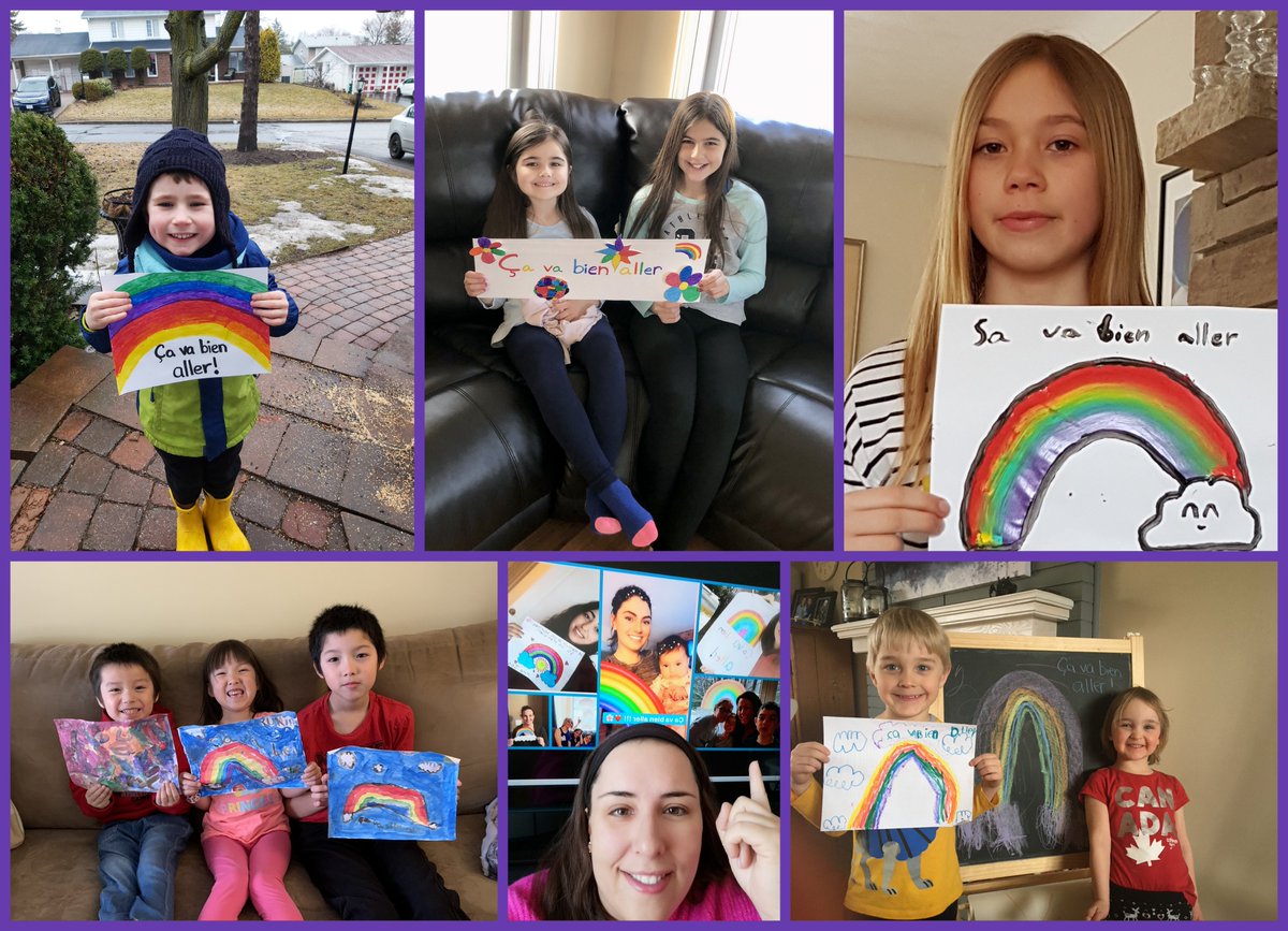 CapitaineRFR's tweet photo. #LaurierCarrière #montremoitonarcenciel #çavabienaller #communautéLC #solidarité 
@ecolecatholique https://t.co/qIlA9ZFRFm