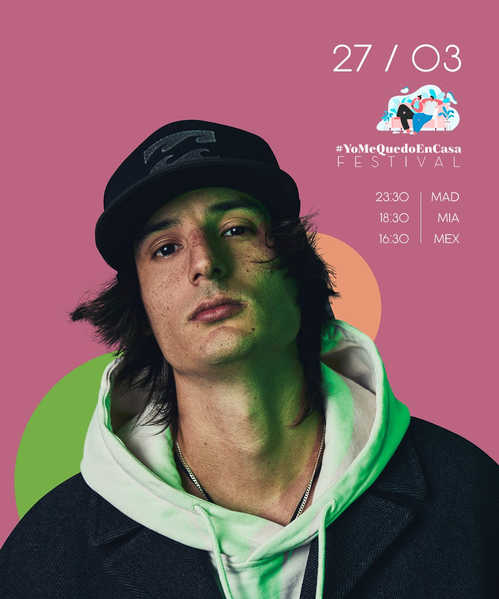 Danny Ocean estará en el festival #YoMeQuedoEnCasa - is.gd/ETnskS