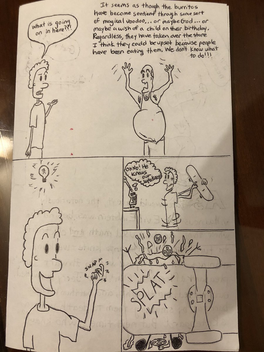 MrEducationator's tweet photo. Day 17: I made a nonsensical comic. https://t.co/BFCYnJguqZ