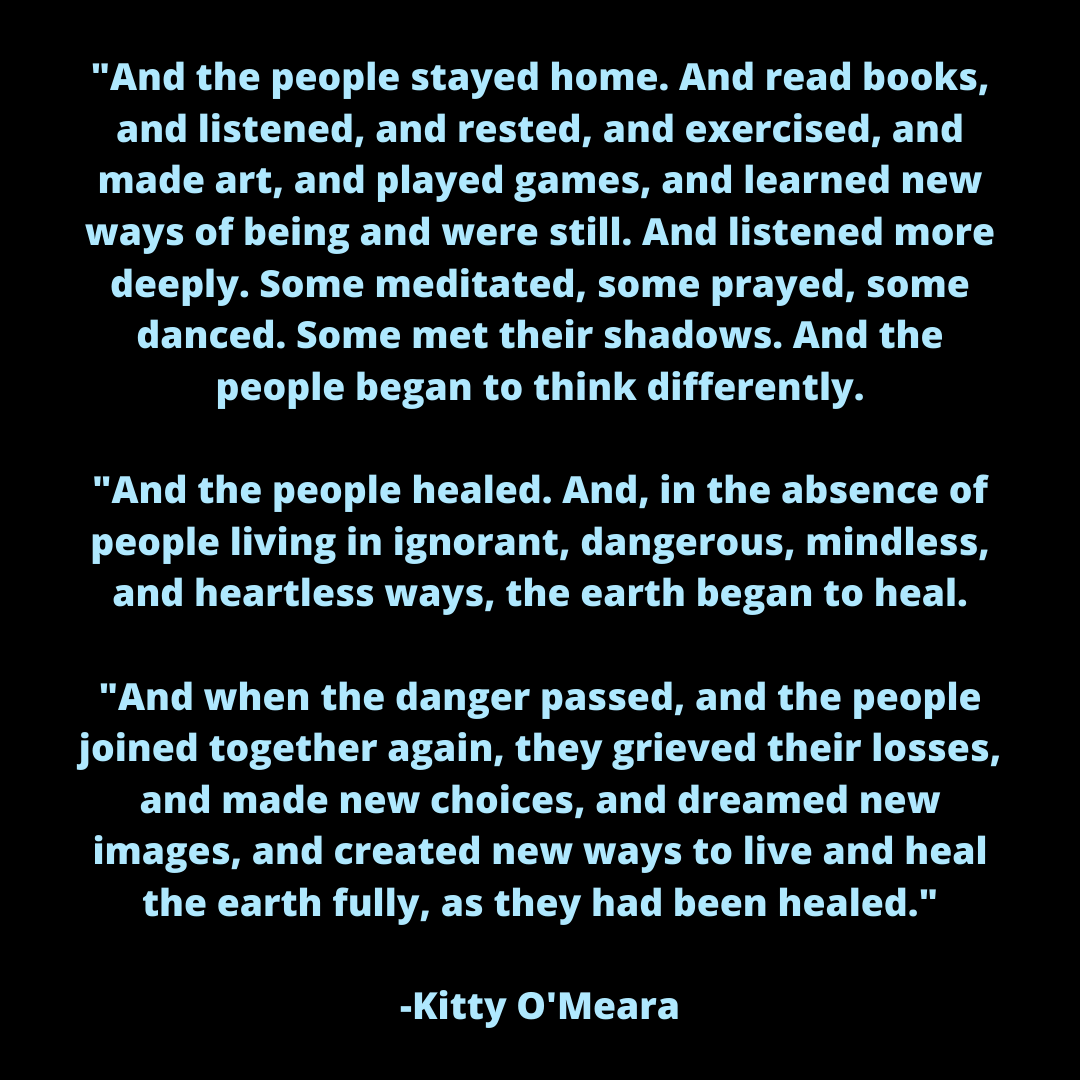 tishrich's tweet photo. I love this quote that was shared with me recently and find it so comforting in these uncertain days we are living in. #MLmagical #TLAP #IM549c https://t.co/1TzuFxm4I0
