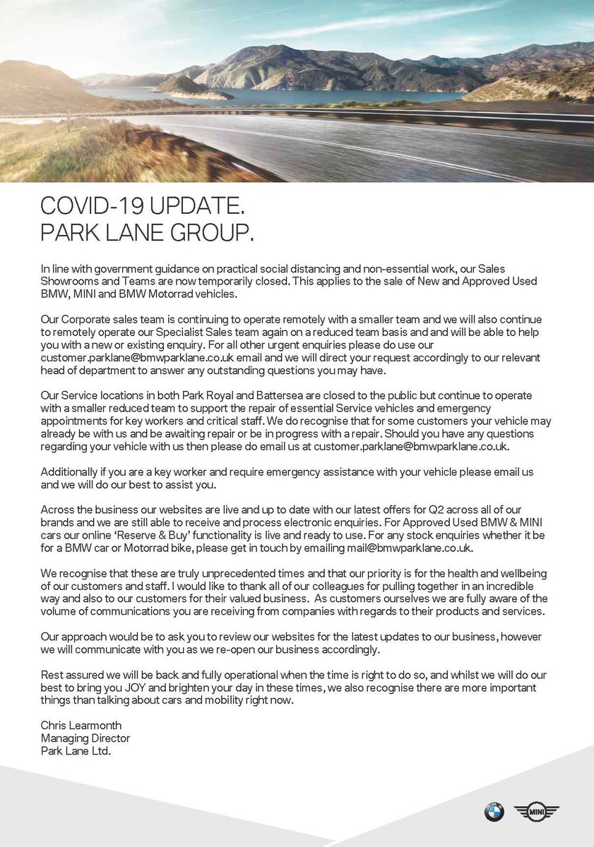 BMW Park Lane tweet media