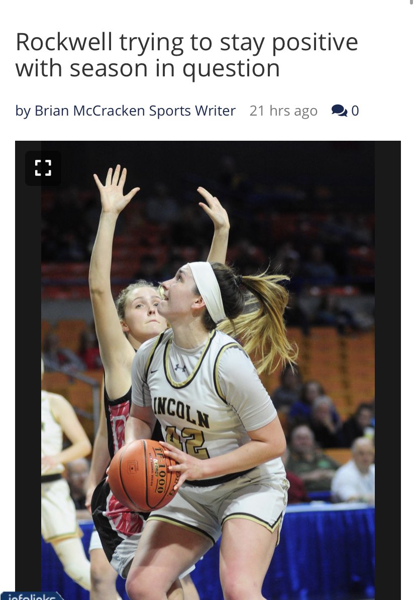 LincolnHighWV's tweet photo. Check out the great article in the Exponent Telegram.  Stay Strong Cougars!!! 🐾🏀🤎💛 https://t.co/MD0eJzawVC
