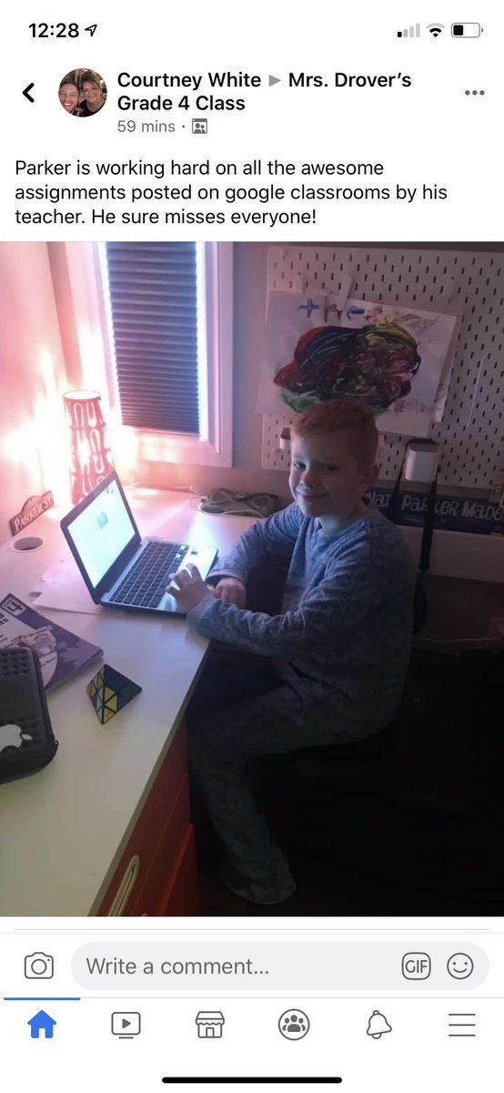 TanyaDrover's tweet photo. My students are working hard at home on the activities I’ve assigned for them to do this week! @ChristinaGFMPSD @FMPSD #FMPSDLearningAtHome #ABLearningFromHome #CGFMPSD https://t.co/slkQOYrYd5