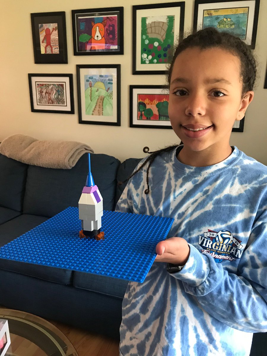 girvansclass's tweet photo. Lego Challenge today... build a rocket #tmesmarshall##wayto go https://t.co/3CH7EhNeCo