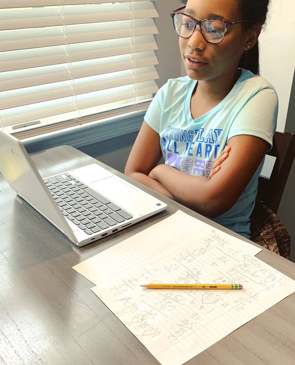 sjwilliams26's tweet photo. Remote Teaching/Home Learning! #LawrenceStrong @LISShines https://t.co/EwBDqt8JOk