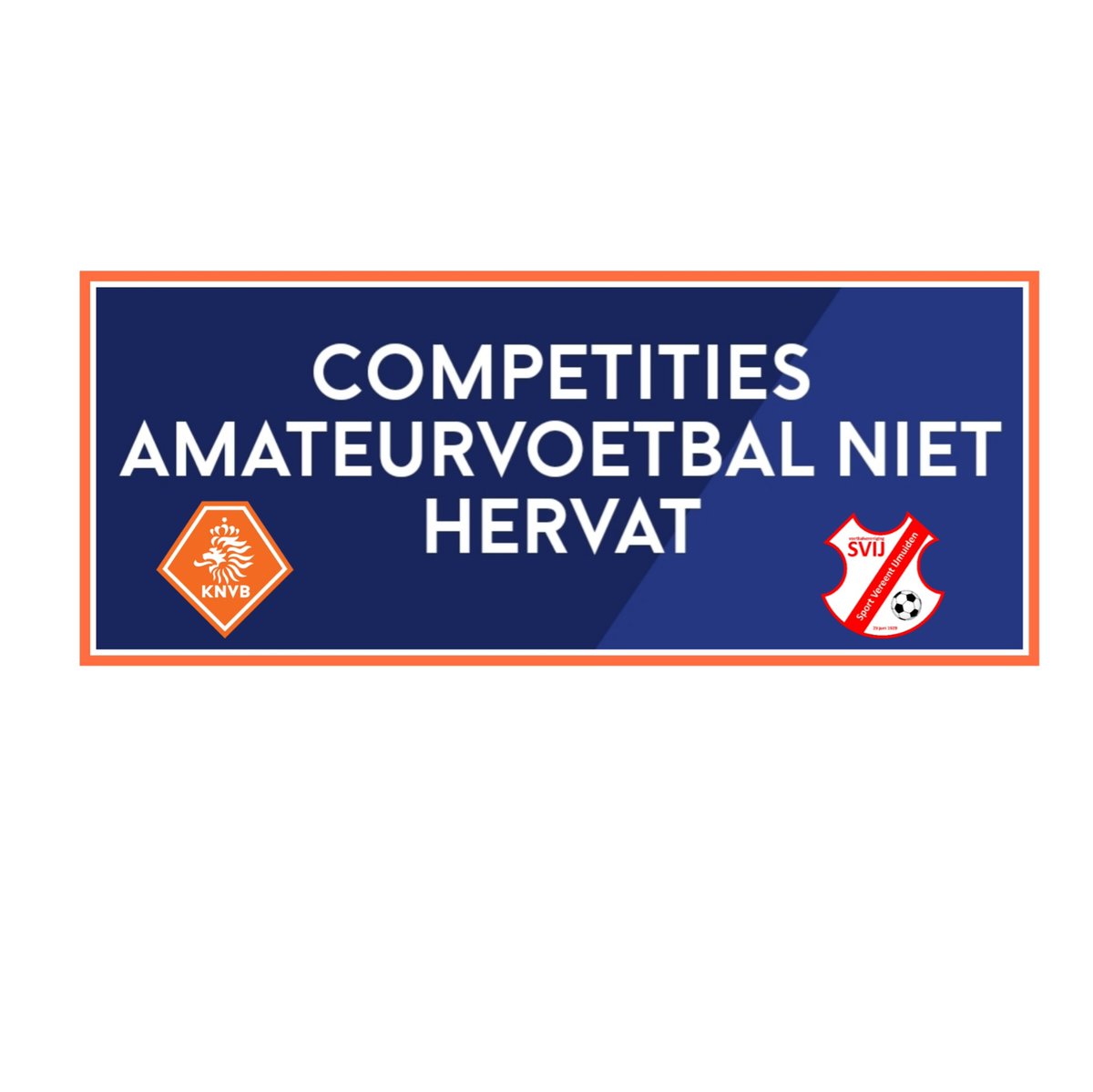 De amateur voetbalcompetitie wordt niet meer hervat. knvb.nl/nieuws/amateur…