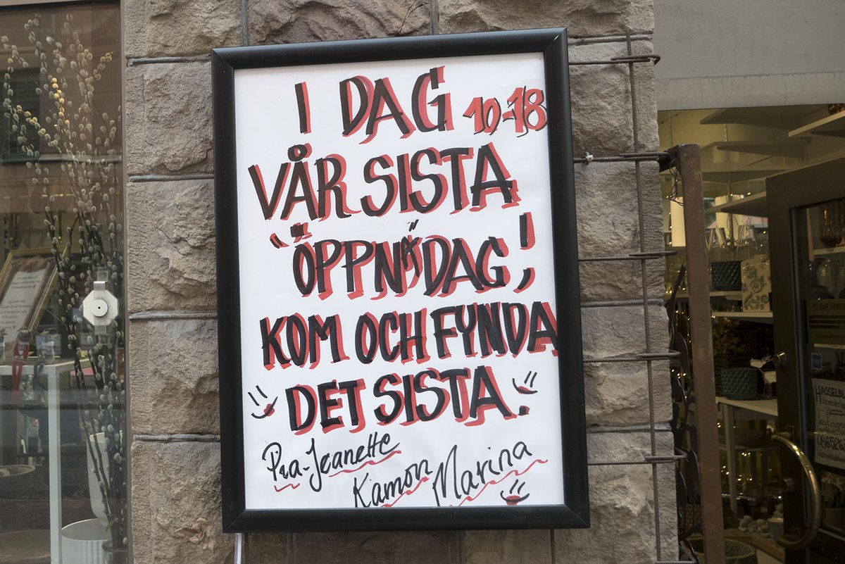LarsEpstein's tweet photo. Hasselblads Blomsterhandels sista dag efter 91 år
https://t.co/H8FlDF96TX https://t.co/xrDCEnX8Qn