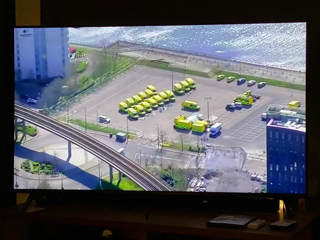 LAS_TacAdvisor's tweet photo. Our team have been working across London assisting in #COVID19 multi-agency planning and logistics. Some of our Command Support Vehicles have been deployed at various sites, providing our team enhanced @ExcelerateGroup &amp; @Airwave_COO communications in coordinating efforts. https://t.co/6MZG2fehkv