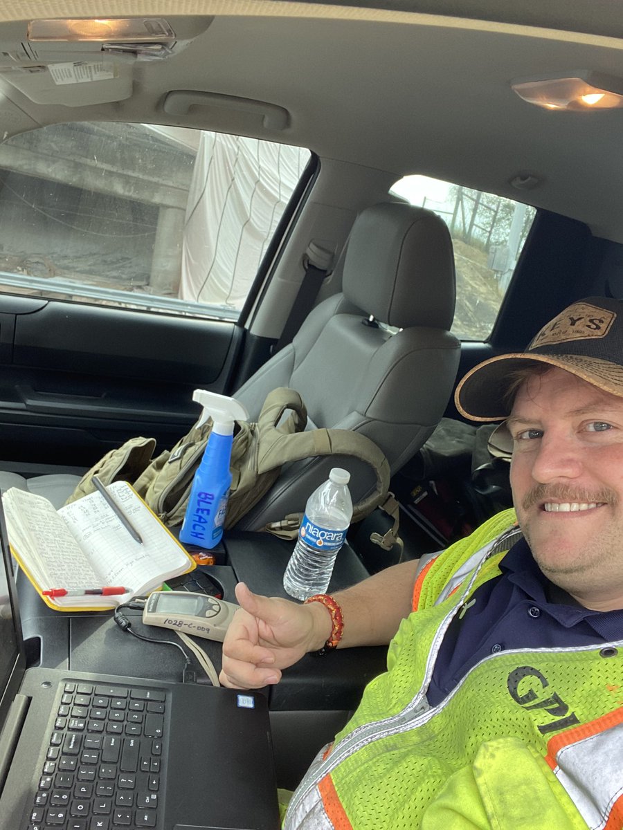 jamathome's tweet photo. @GPI1966 #GPICalmCoolConnected
Keeping FL Panhandle bridges strong and beautiful. Field office (truck) sanitized daily:-) https://t.co/1frfEtLe1b