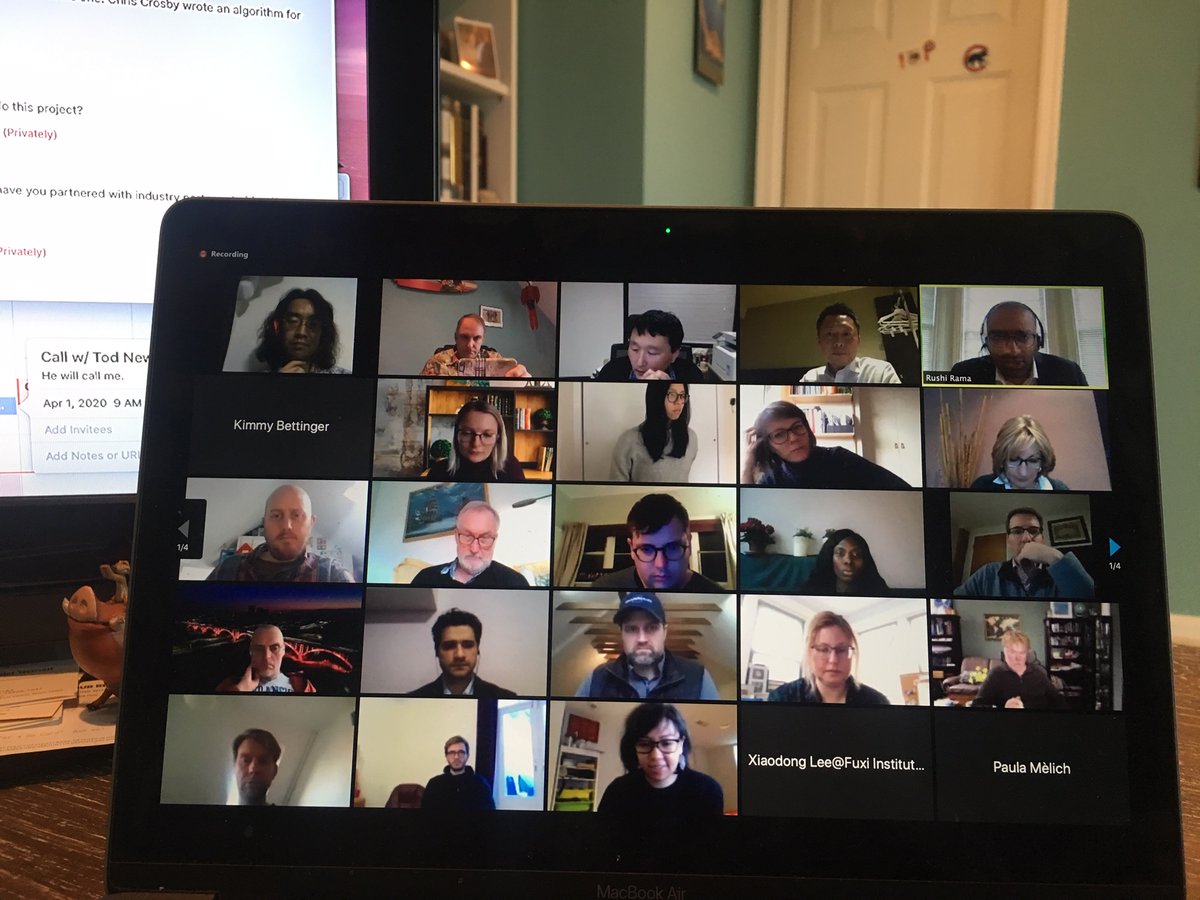 Inspired by the 85 folks who joined with <a href="/RushiRama/">Rushi Rama</a> for G20 Smart City Alliance call. I'm proud that Cities Today Institute is a charter member and excited that we will soon be publishing trend data from our members engaged in the COVID fight so that all cities can progress.