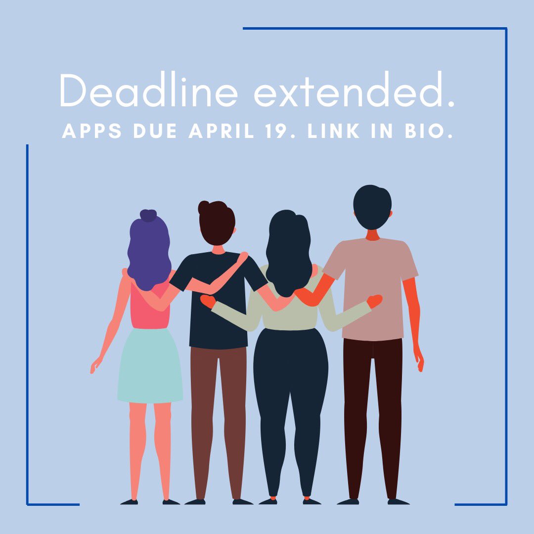 MannMukti's tweet photo. We have decided to extend our application deadline to April 19! Apply here: https://t.co/1ZsGNBOrRu 🤩 https://t.co/6nYUuhwbaF