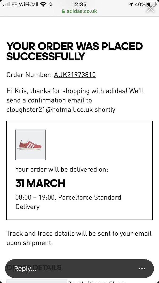 adidas uk contact email