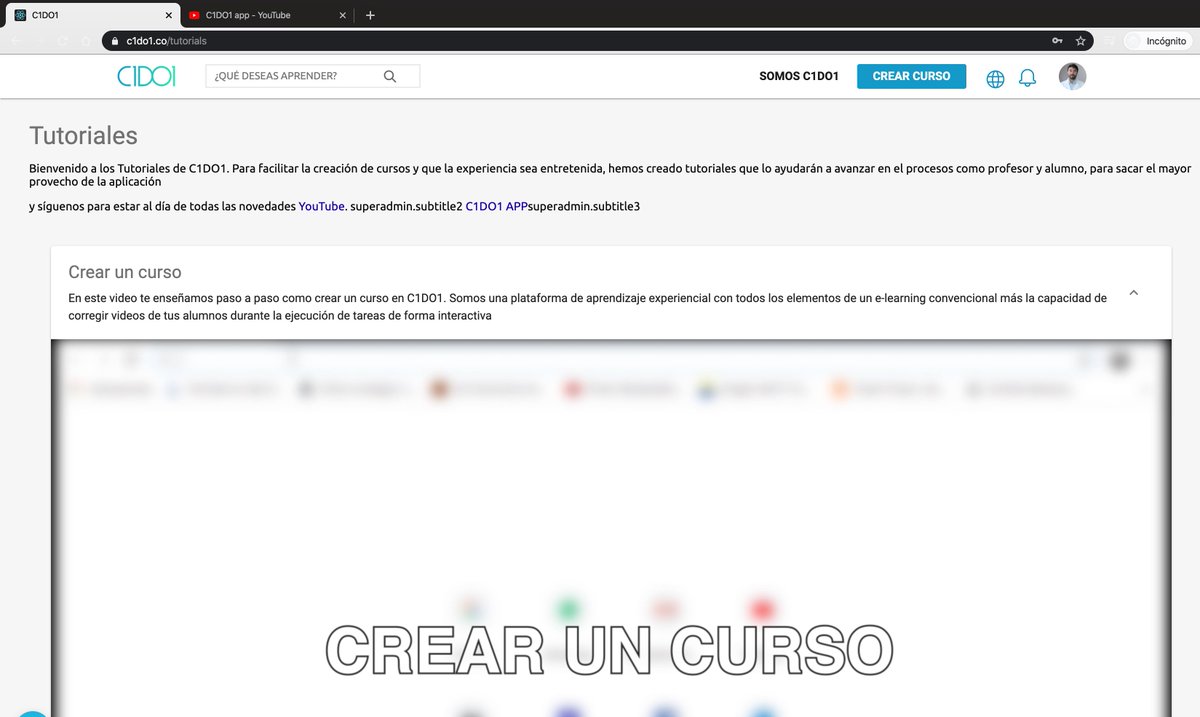 julianvarascom's tweet photo. En Crisis #Covid_19 #COVIDー19Chile #QuedateEnCasa y empieza a #trabajar con @C1DO12 vía #teletrabajo
Paso 1: tutoriales de como crear tu curso en #C1DO1 #enseñanza3.0 #learning3
https://t.co/yzRhXCdq5m y ES #gratis
@Miaybar @MintrabChile @AlisonVivanco @copano @nereadeugarte https://t.co/WwQdJJHvsX