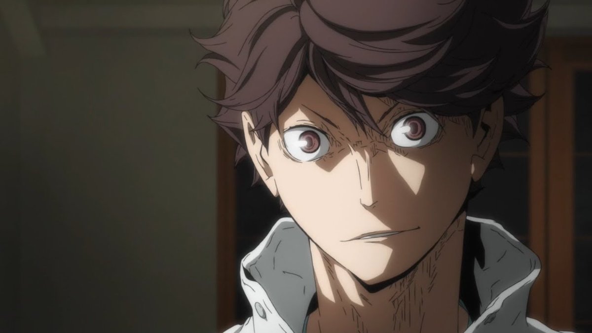 ushijima, the rival he's been struggling to overcome for so damn long, wants to be his teammate? yeah fucking right. oikawa would rather keep losing to ushijima for the rest of his life. that's his shitty pride that is just oh-so-damn-human-and-relatable. more on that later.