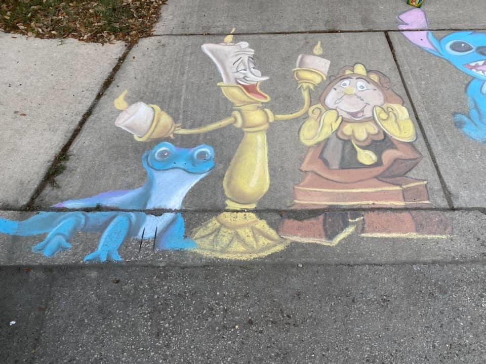 MrsCross8's tweet photo. Disney Chalk to lighten your day 😍 @CliftonSchool12 #cliftonconnects https://t.co/cBlBZEqGW3