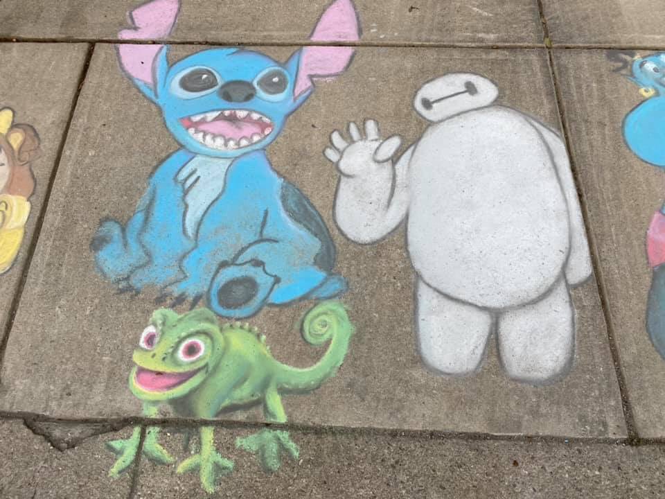 MrsCross8's tweet photo. Disney Chalk to lighten your day 😍 @CliftonSchool12 #cliftonconnects https://t.co/cBlBZEqGW3