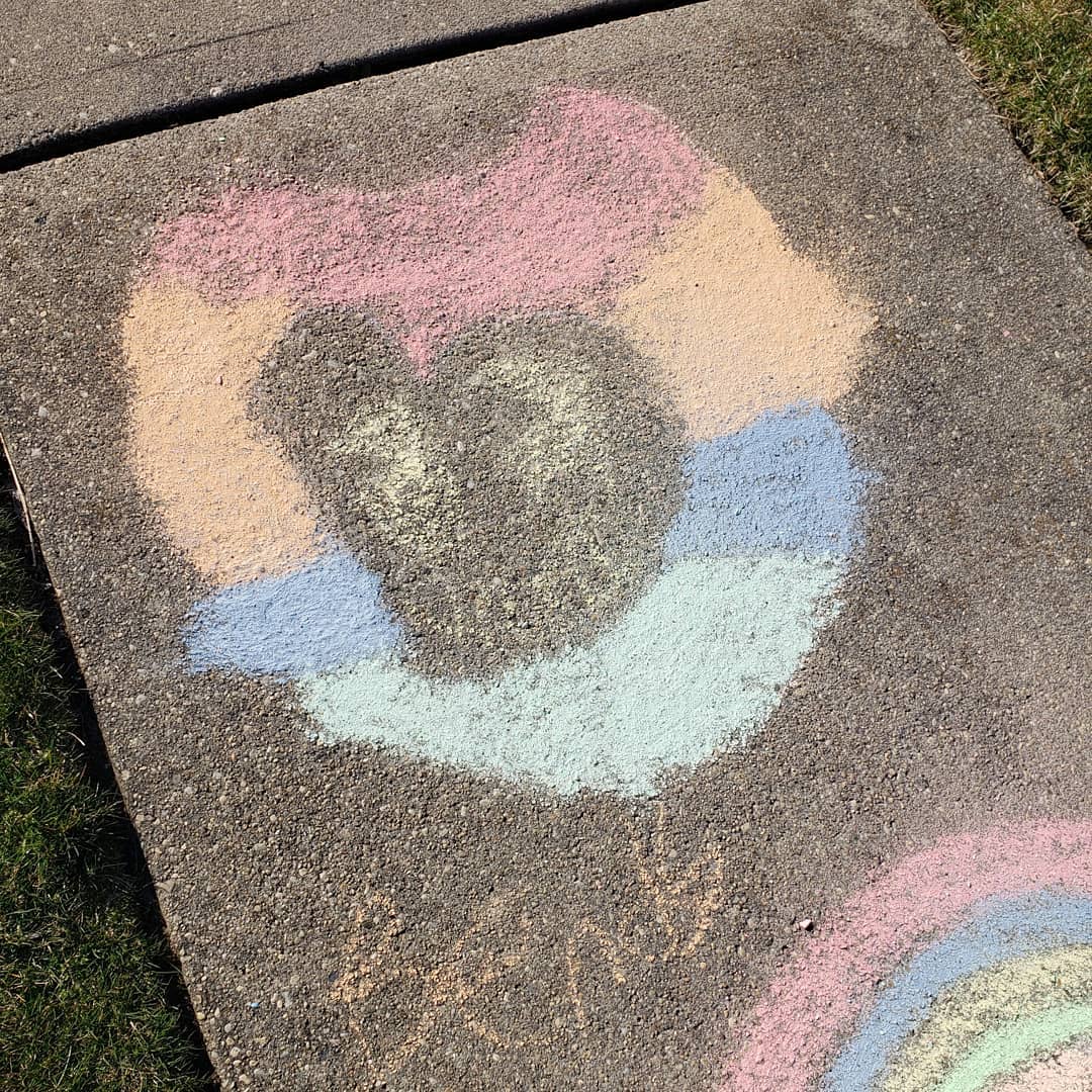 ChrisTestut's tweet photo. @Wleff1 Chris said you wanted to see our "Chalk your Walk" designs!
So here you go.🌈 https://t.co/04X3WeWIxT