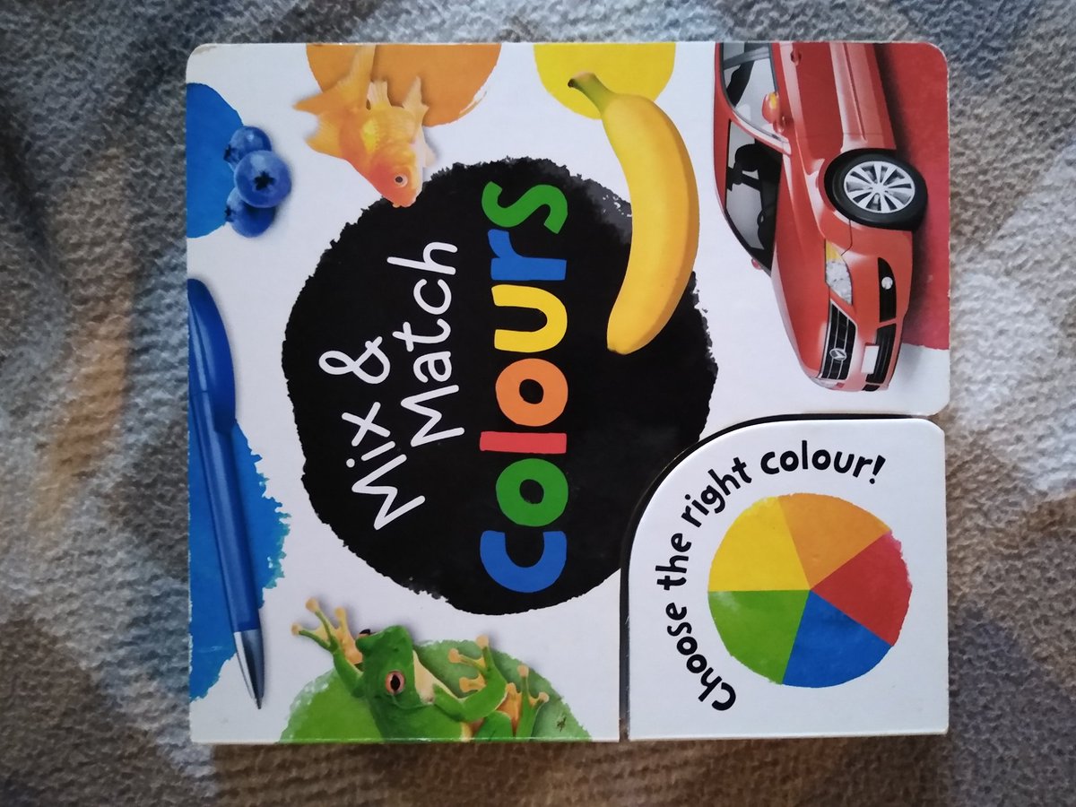 ElschnerShayla's tweet photo. Because we made the colour wheel today we decided to read this book today. https://t.co/yMUdkJLa09