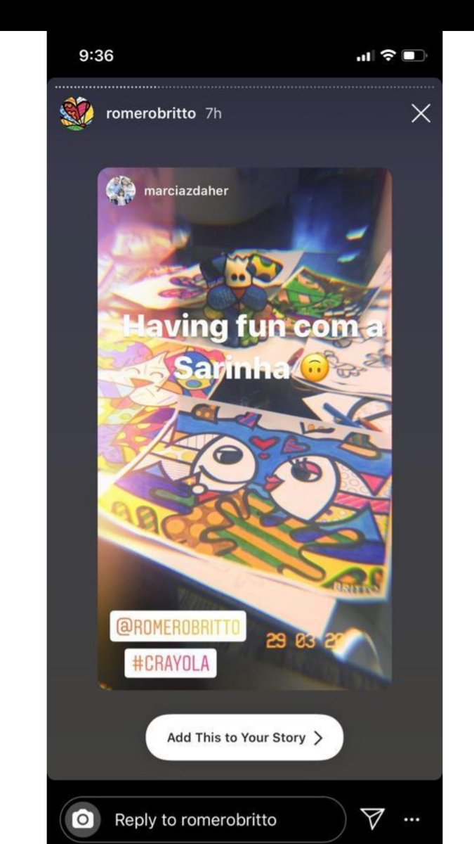 For mindful Monday yesterday, one of my friends tagged an artist in her picture and he put her work on his story! <a href="/CGArtRoom/">Amanda McNevin</a> <a href="/CenterGroveES/">Center Grove</a>