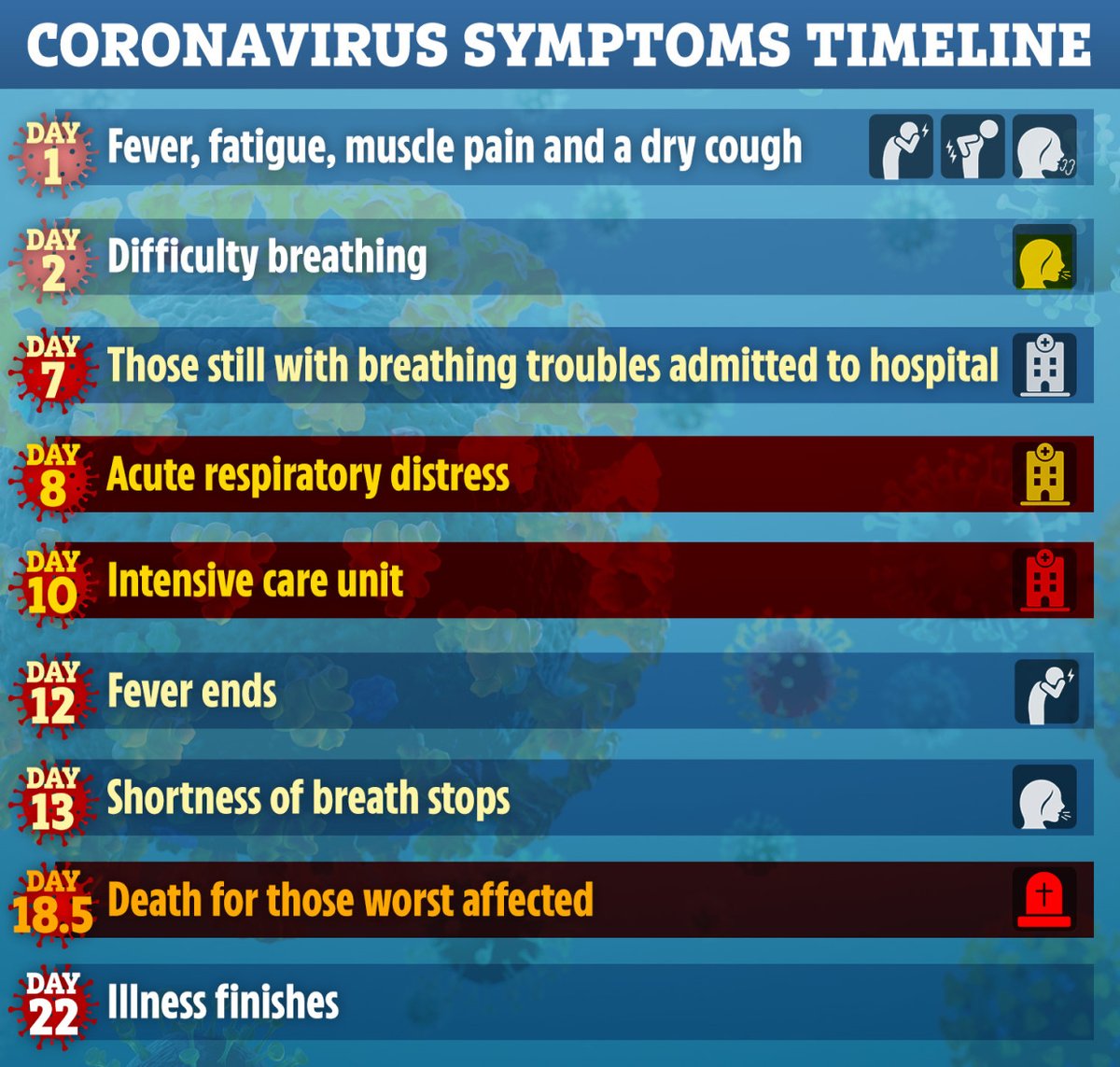 Oops, I forgot everything about human feelings and anxieties for a second, sorry!! trigger warnings for coronavirus stressful/upsetting-nessI am desperately clinging to this ridiculous "graphic design is my passion" timeline of symptoms which tells me I will be cured tomorrow