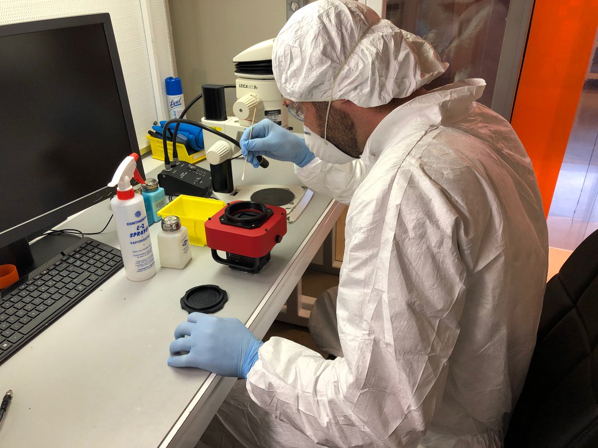 DiffractionSBIG's tweet photo. #ICYMI: Diffraction Limited is ensuring all its #astronomical and medical #imaging #cameras are thoroughly inspected, cleaned and disinfected before shipping. #bestpractices #ScientificImaging #CameraHardware #MedicalImaging #Astronomy #AstroPhotography #HealthandSafety https://t.co/d325g7x0Ho