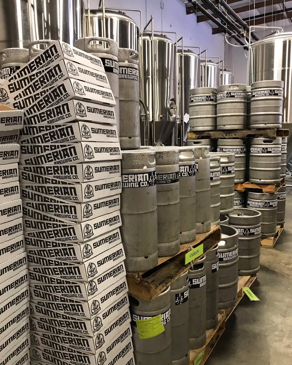 SumerianBrewing's tweet photo. Ready. Set. #ToGo Phone (425) 486-5330 for #curbsidepickup of  six packs, kegs and  $10 growler fills Mon-Frid, 12-5 P.M. Let us know your eta. and your car’s make/model and we’ll bring it out to you. Be safe and drink well everyone. ❤️ https://t.co/1q6VeAsZYp