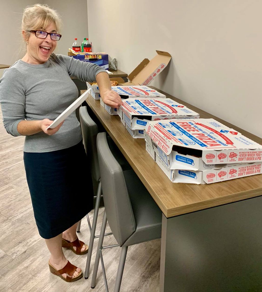 careersourcegc's tweet photo. S/O to our friends at @BayEDA for having pizza delivered to our staff today! Our hearts &amp; stomachs are full. Thank you for the special treat! 

#CareerSourceGC #BayEDA #partners #community #COVID19 https://t.co/Se7kVpXlGT