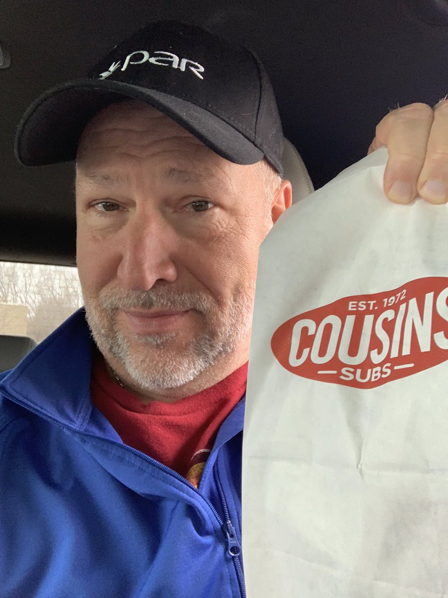 Supporting our Par customers with some delicious curb-side service on #takeouttuesday #weloveourcustomers #MealsandMoments  #supportlocalbusinesses #cousinssubs ParTech, Inc. Cousins Submarines, Inc.