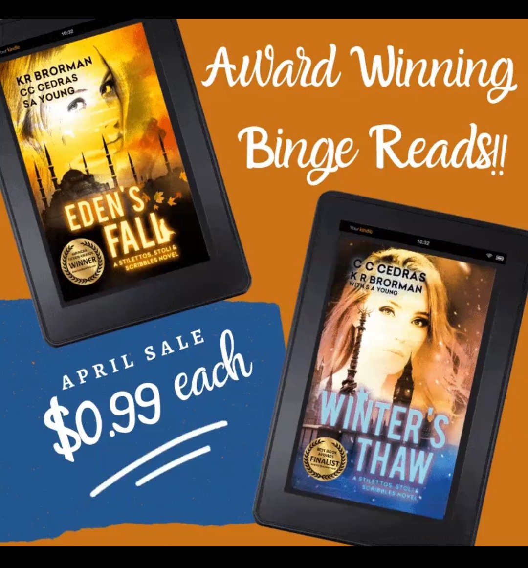 StilettosStoli's tweet photo. So we did a thing! Perfect for staying at home 😉 #RomanticSuspense #Sale https://t.co/J2nfWDeeoc https://t.co/GTgSYIKxbn