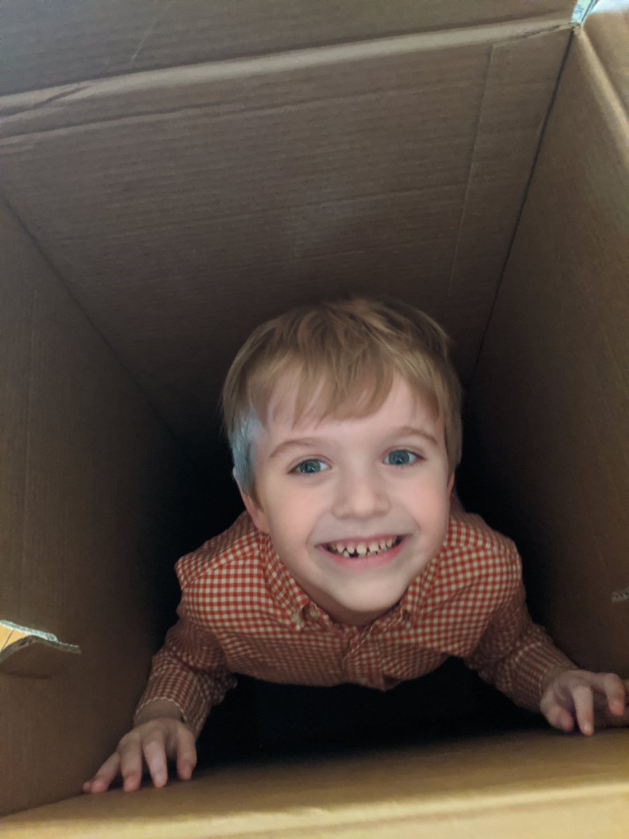 JayMajors's tweet photo. #BeechTreeFamily @BeechTreeElem 
Creative play with the simplest of toys!  Bobby in a box! https://t.co/iB5tdYgkpR