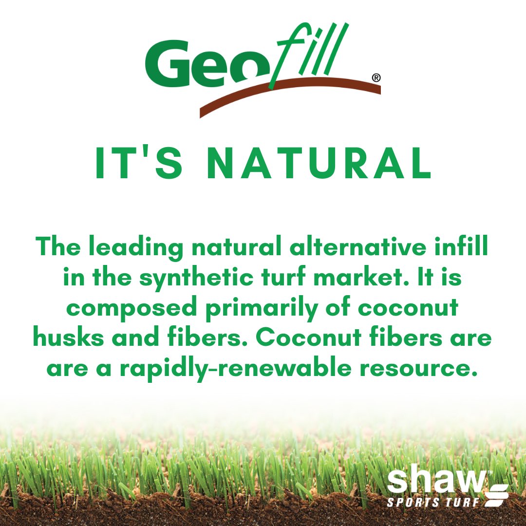 shawsportsturf's tweet photo. It’s Natural. #morethanafield #geofill #sst 🌱🥥 https://t.co/PORQbAXOSW