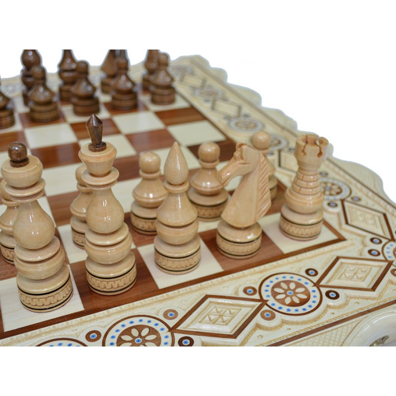 ChessTheBest1's tweet photo. 4.7'' CHESS SET HAND CARVED: DRAUGHTS, CHESS AND BACKGAMMON - 3 IN 1 SET - 280$
https://t.co/G9f1d1ZhKq
#chess #chessset #handmade #handcarved #giftidea #chesswood #Ajedrez #шахматы #шахи #Russianchess #skaak #шах #σκάκι #skak #fichille #scacchi #Xadrez #szachy #sjakk #Schaakspel https://t.co/7x6nzAIs3y