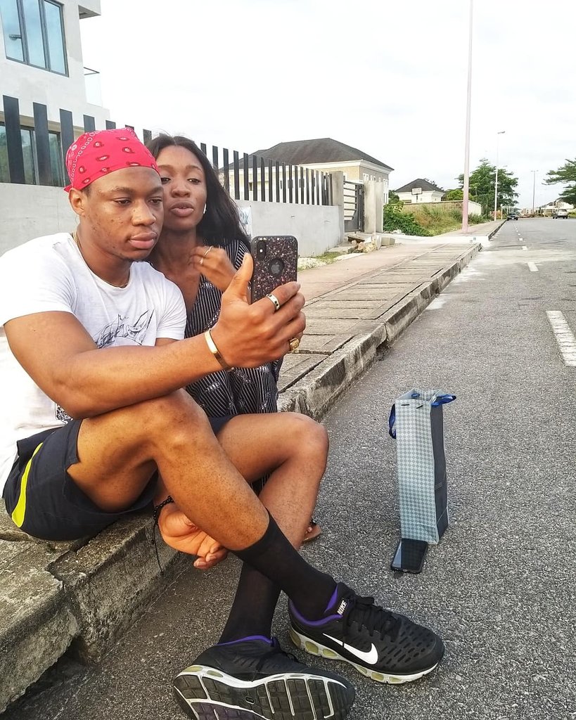 iykennama's tweet photo. I will make your world beautiful for you, No need to fear baby; Just LOVE and TRUST Me.

Captioned moments while we went LIVE.

📸📸 Credit: @RUCCIFIED

#IykeresaToTheWorld #UltimateLoveNG https://t.co/JhfkWDFNRD