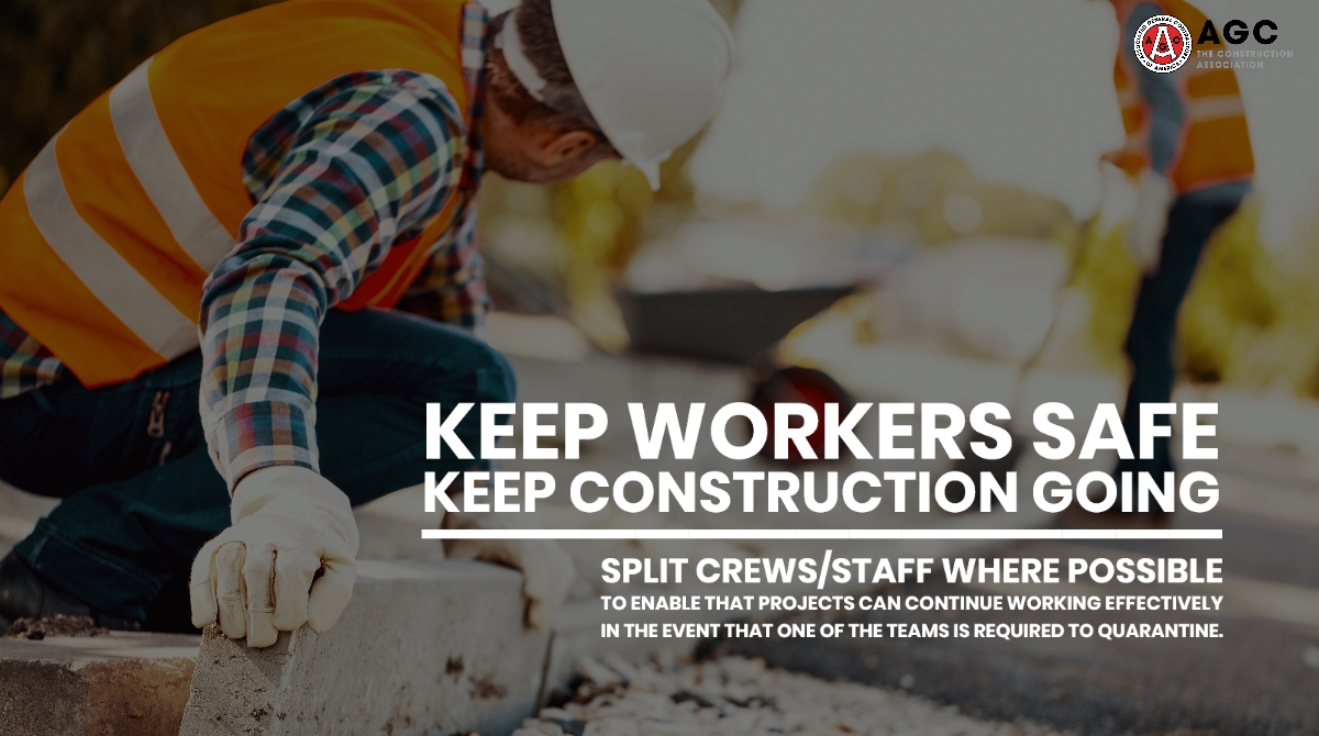 AGCofA's tweet image. We encourage our members and all #construction firms to take extra precaution during the #coronaviruspandemic to keep workers safe. #safetyfirst
