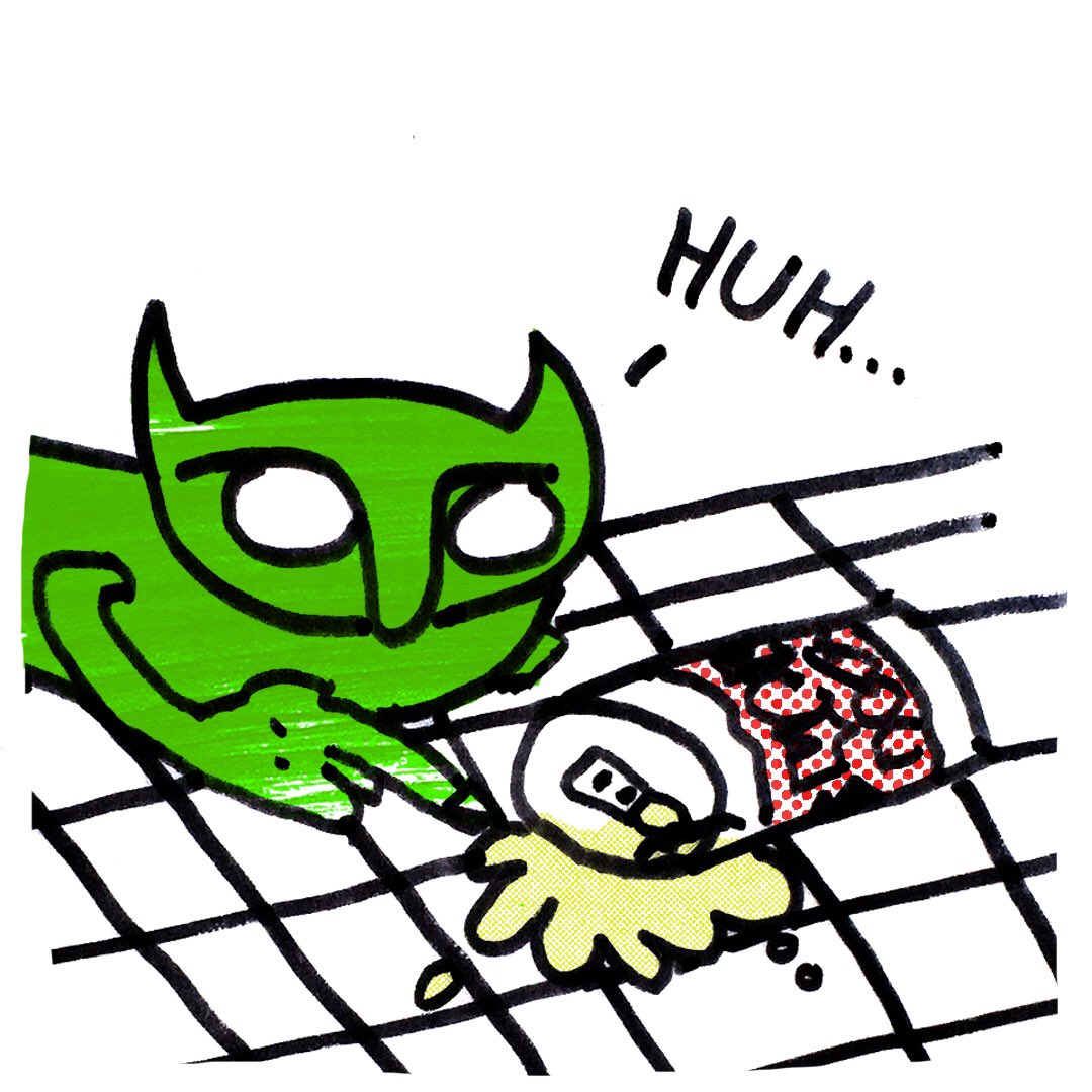 bru_____ce's tweet photo. This is why I don’t make the comics for @ComicsFever 
🍵
#soup #goblin #comic https://t.co/3fwqk8Wl4h